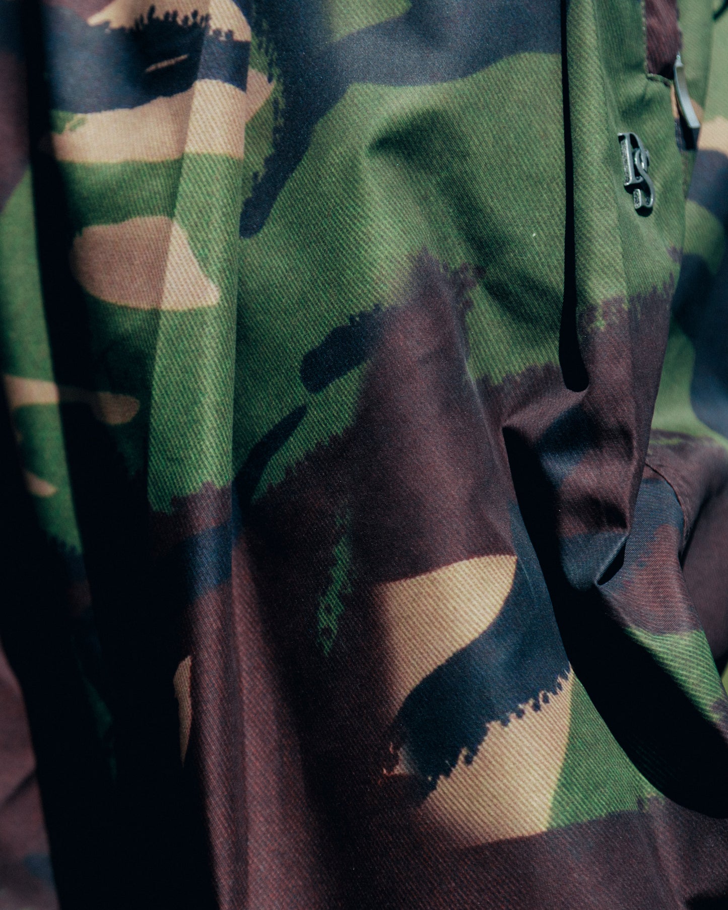 Tiger Green Camo Technical Gore-Flex Pleated Pant