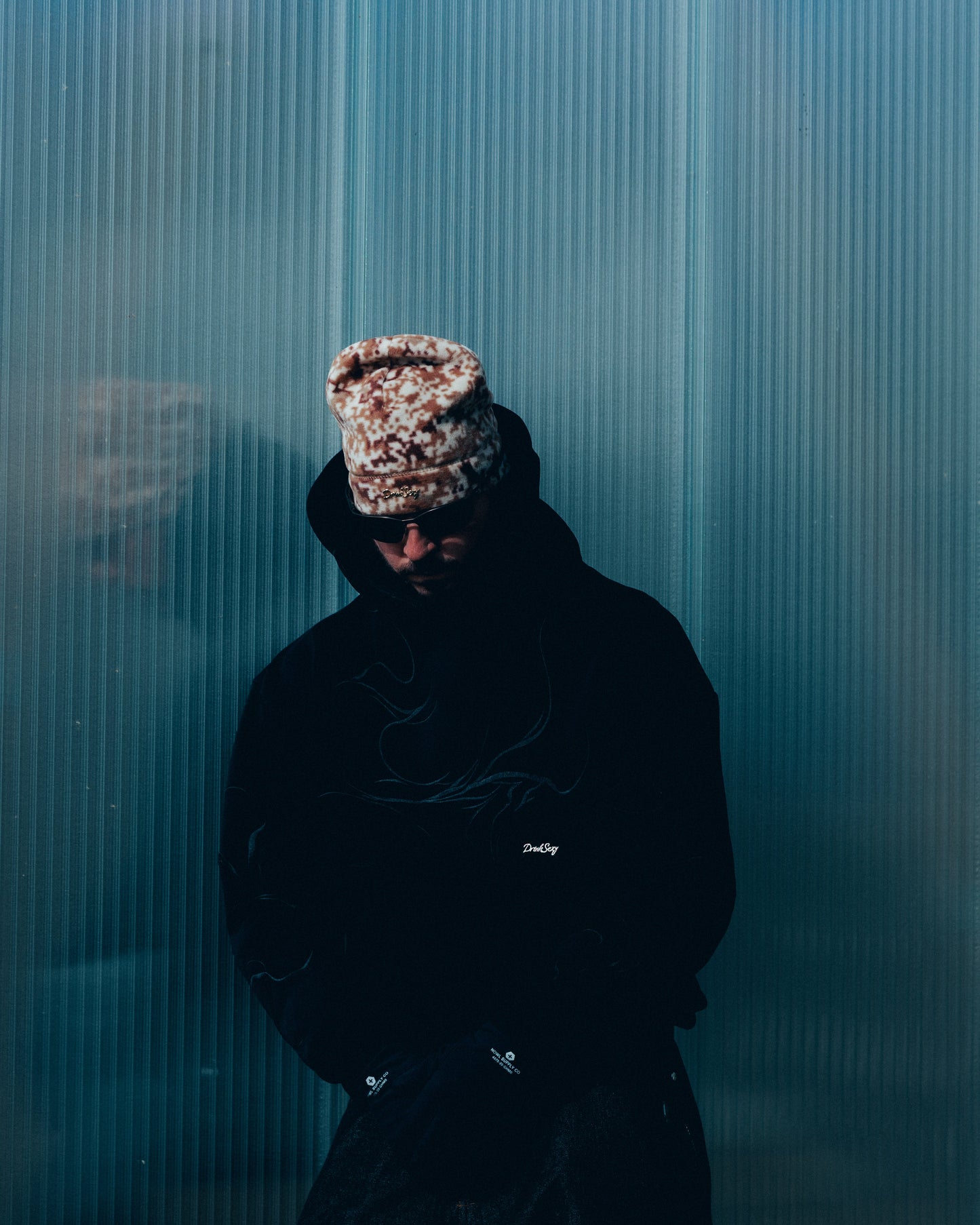 Fleece Beanie Digi Sand Camo