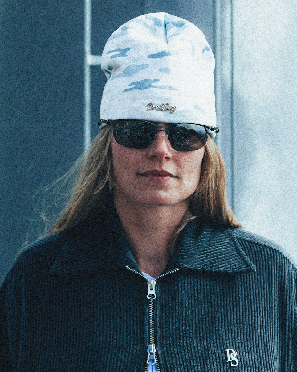 White Camo Active Beanie