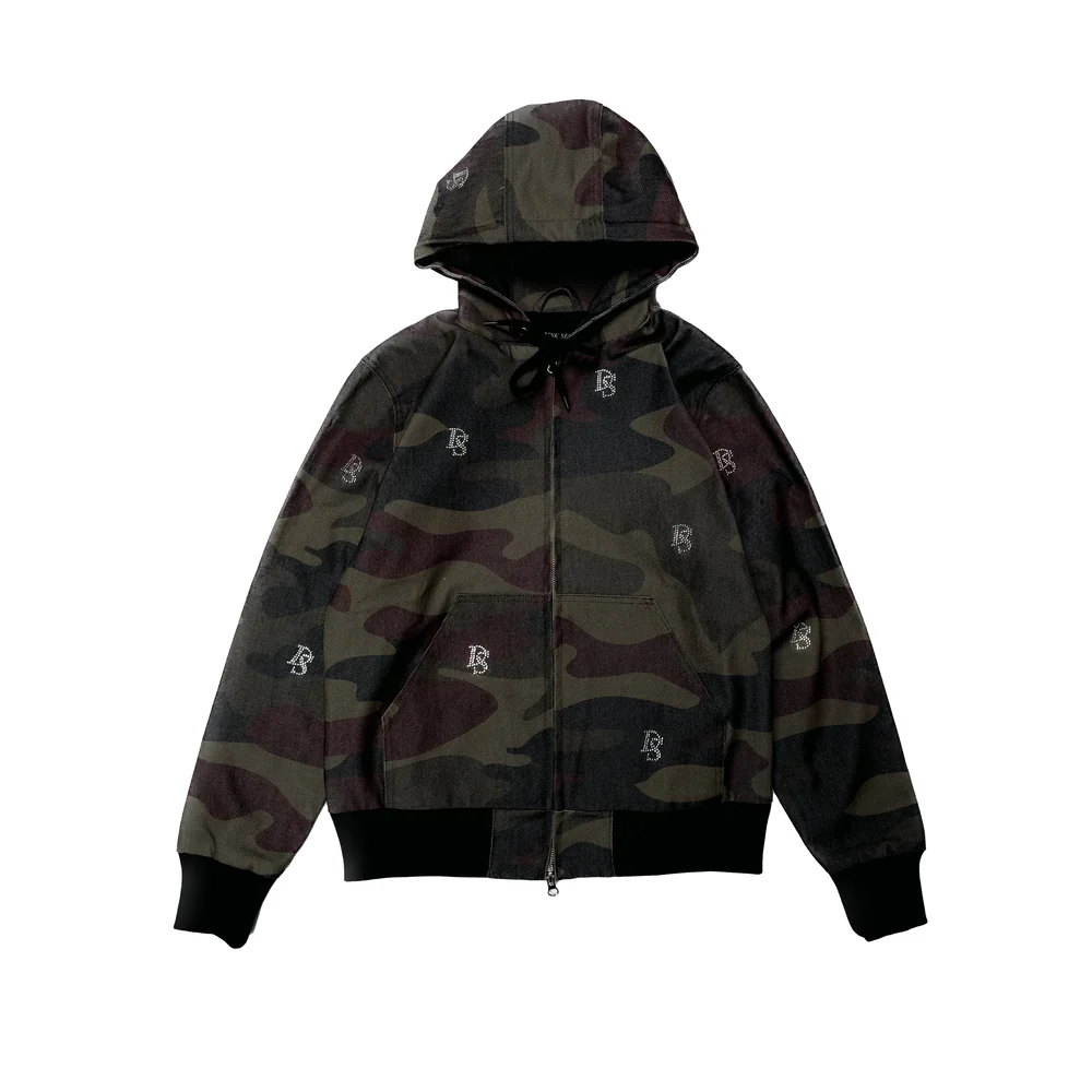 Vintage Camo Jacket ''Silver Diamonds''