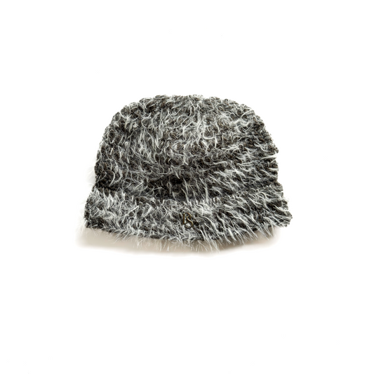 Grey Knitted Beanie