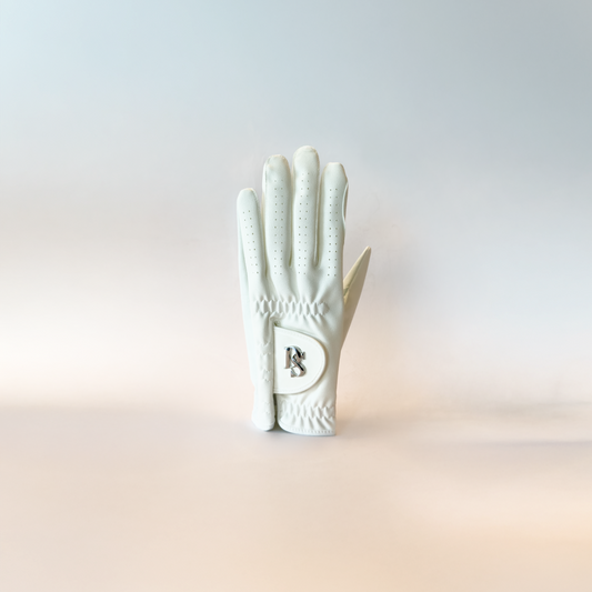 White Golf Glove
