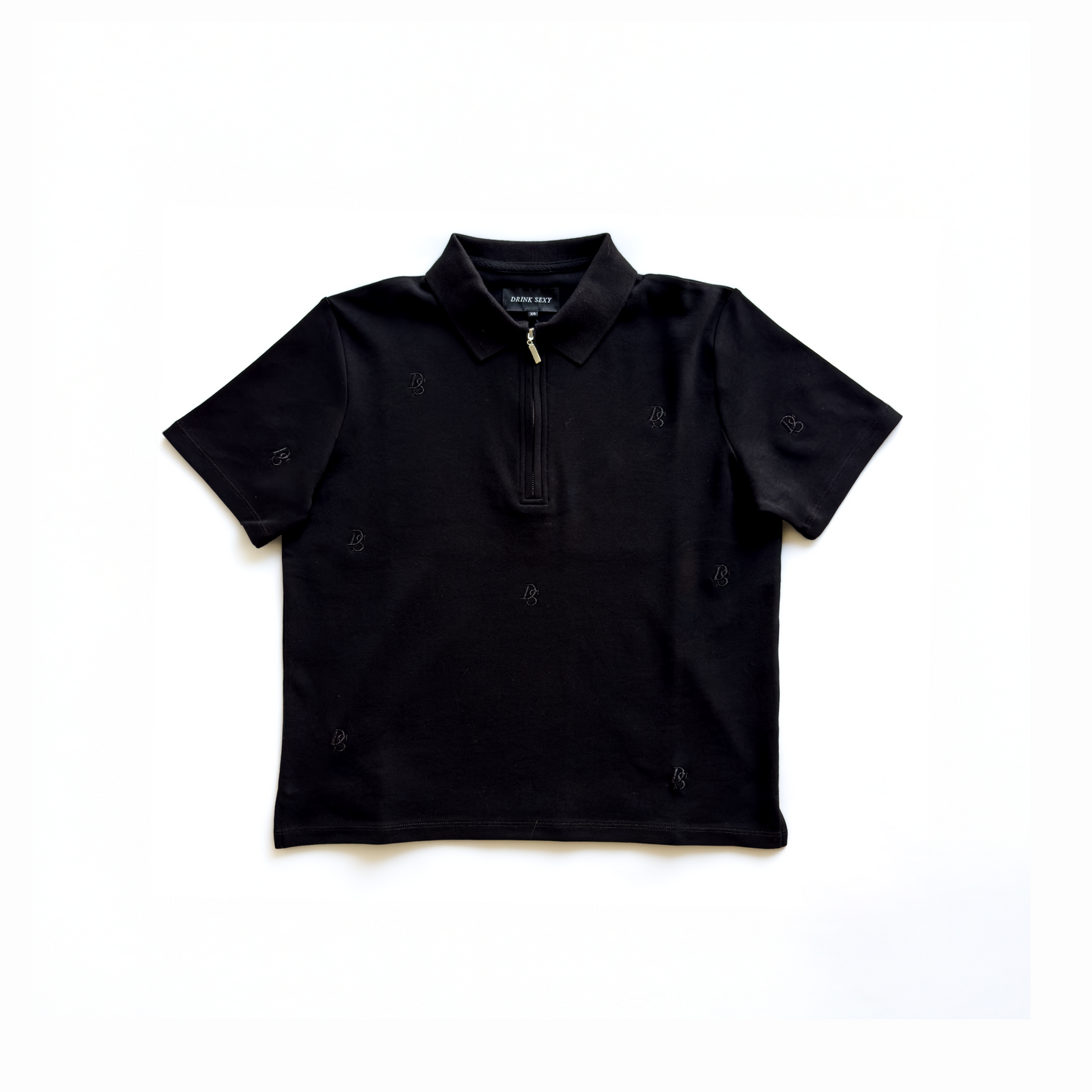Black Polo ''Overall DS Embroideries''