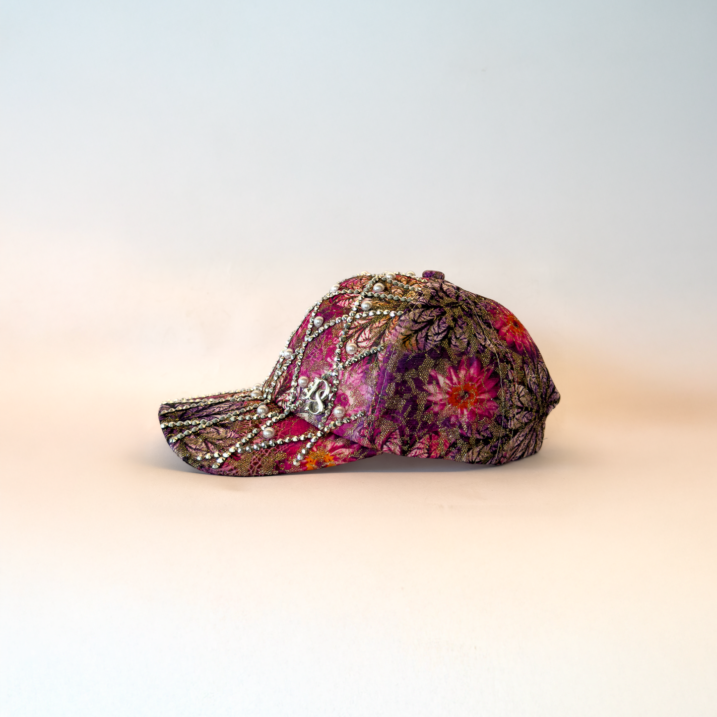Punk & Pink Floral Hat