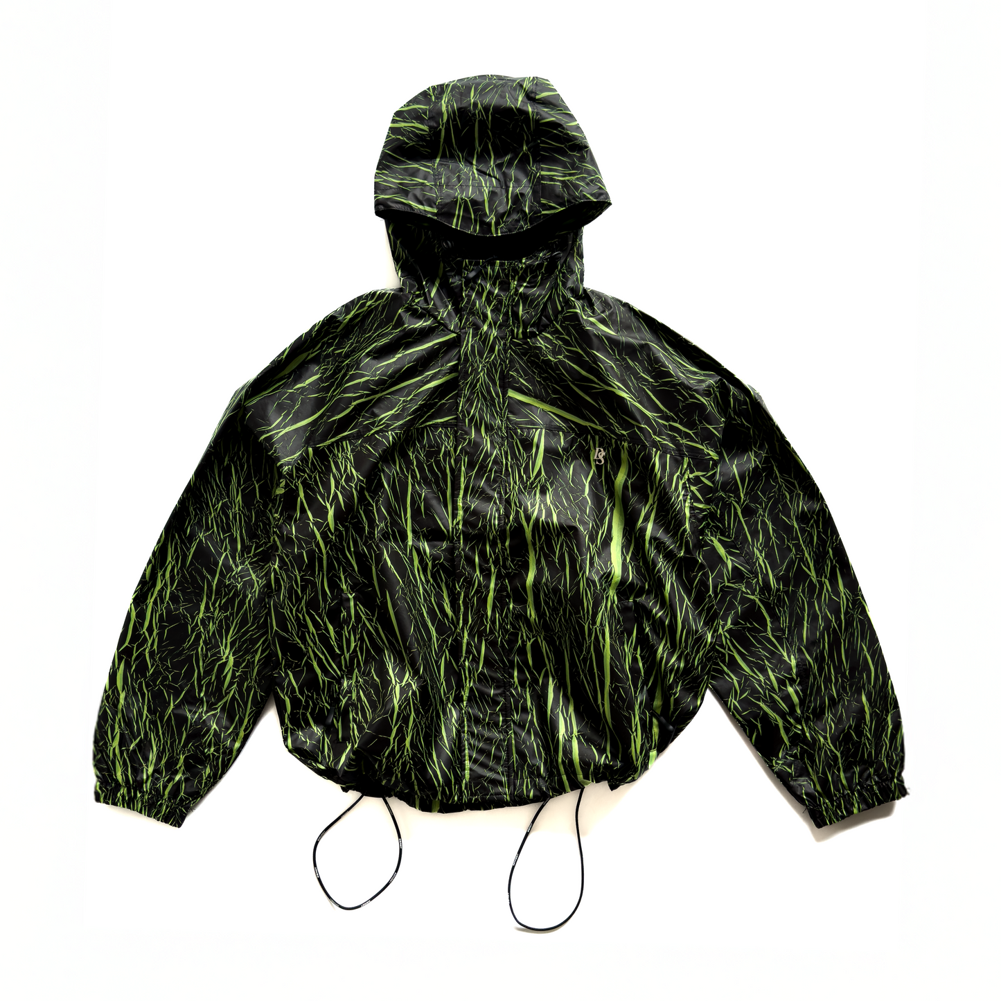 Black / Green Cracked Jacket