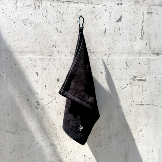 Black Towel ''DS Silver Plate''