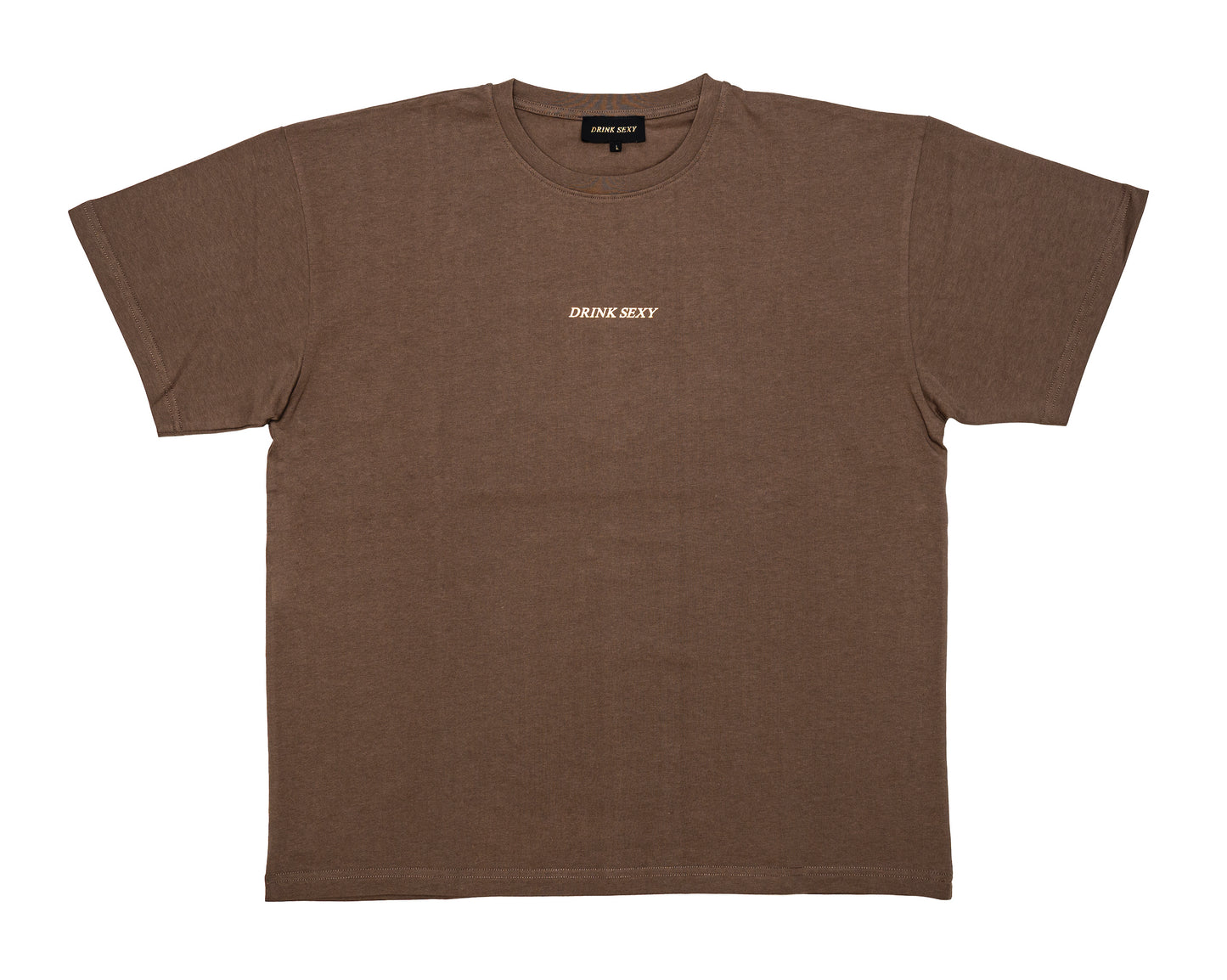 Brown T Shiny Gold Diamond Print