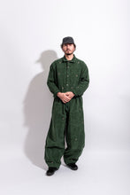 Charger l&#39;image dans la galerie, Dark Green Cords Pant &#39;&#39;Overall DS Embroideries&#39;&#39;