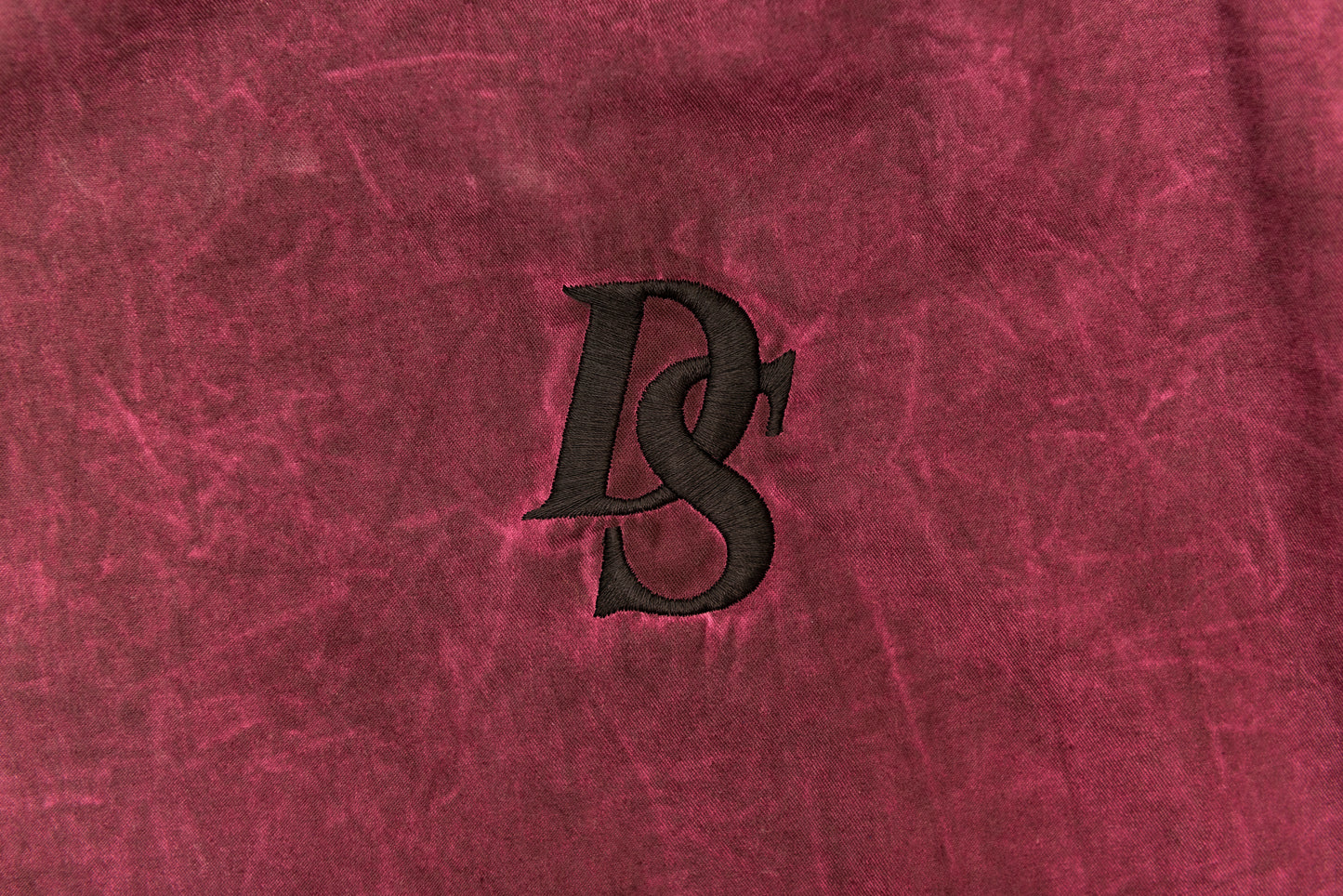 Washed Out Purple / Burgundy Pant ''DS embroideries''
