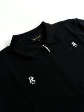 Charger l&#39;image dans la galerie, Black Polo &#39;&#39;Overall DS embroideries&#39;&#39;