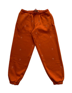 Relaxed Sweat Pants ''Overall Bronze DS Embroideries''